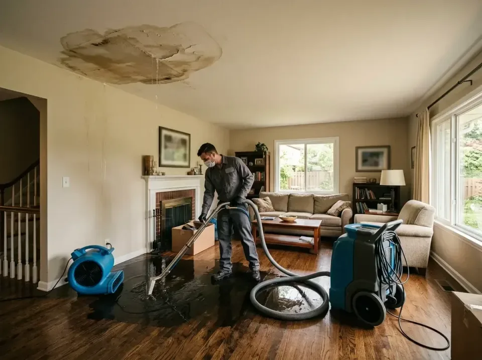 attic-pipe-burst-ceiling-drip-008 — frequently asked questions, Water Damage Restoration & Carpet Care in Kane, PA